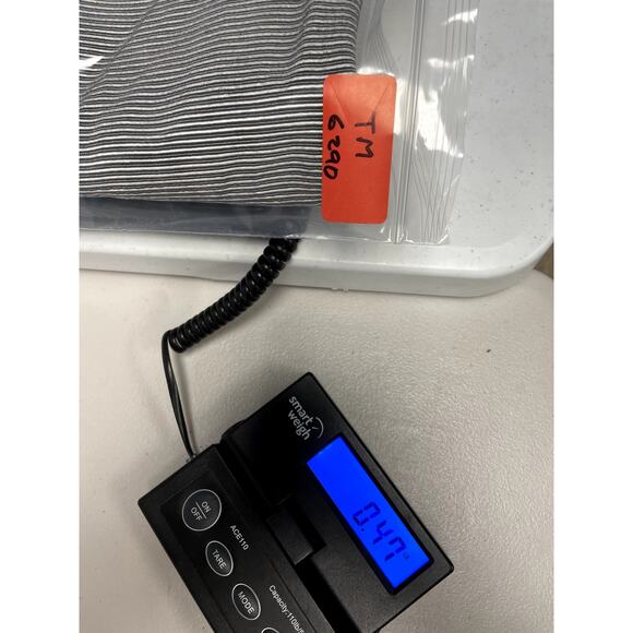 SERGE & REAL Textured Striped A-Line Skirt High Rise in Black White Women's S - Picture 7 of 7